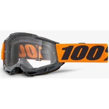 Окуляри 100% ACCURI 2 Goggle Orange - Clear Lens