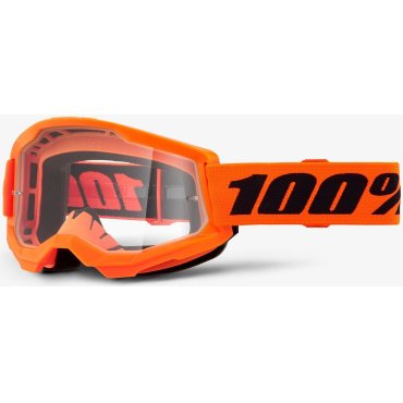 Окуляри 100% STRATA 2 Goggle [Neon Orange]