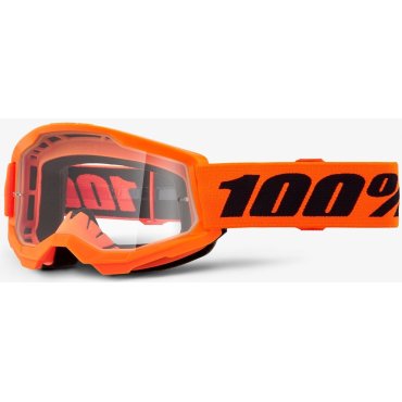 Дитячі окуляри 100% STRATA 2 Youth Goggle [Neon Orange]