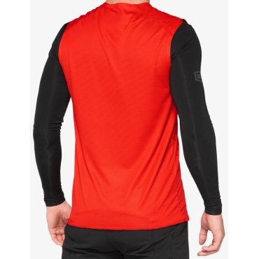 Майка 100% R-CORE Sleeveless Jersey - CONCEPT [Red]