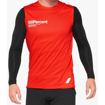Майка 100% R-CORE Sleeveless Jersey - CONCEPT [Red]