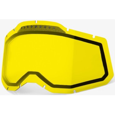 Лінза 100% RC2/AC2/ST2 Dual Vented Lens - Yellow