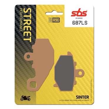 Гальмівні колодки SBS Performance Rear Brake Pads