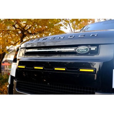 Land Rover Defender L663 2020+ решетка радиатора LED NS
