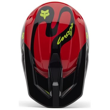 Шолом FOX V1 HELMET - EMOTION [Flo Red]