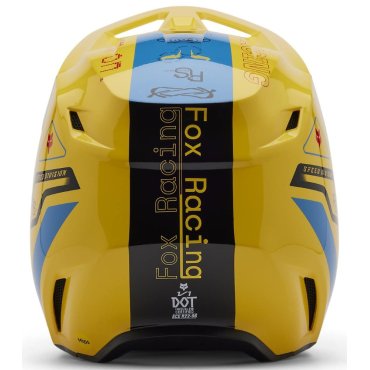 Шолом FOX V1 HELMET - RACE SPEC [Pale Yellow]