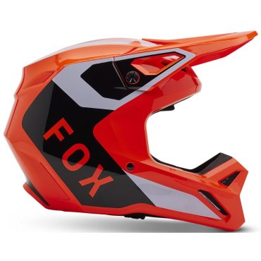 Шолом FOX YTH V1 Helmet - LEAN [Flo Orange]