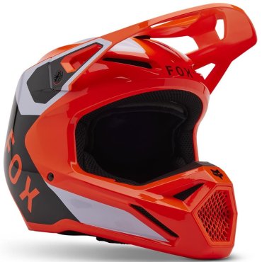 Шолом FOX YTH V1 Helmet - LEAN [Flo Orange]