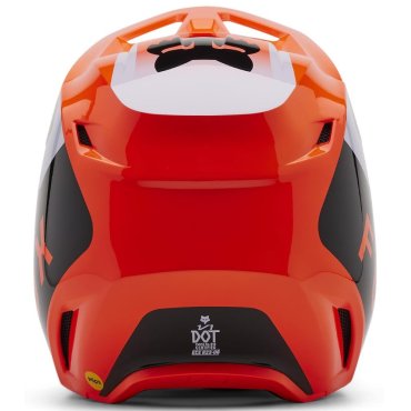 Шолом FOX YTH V1 Helmet - LEAN [Flo Orange]