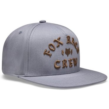 Кепка FOX RACE CREW SnapBack Hat [Steel Gray]