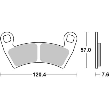 Гальмівні колодки SBS Sport Brake Pads