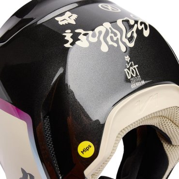 Шолом FOX V1 HELMET - HELLO FUTURE [Black]