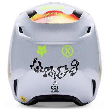 Шолом FOX V1 HELMET - HELLO FUTURE [White]