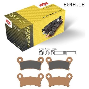 Гальмівні колодки SBS High Performance Rear Brake Pads