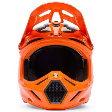 Шолом FOX V3 RS Helmet - FRACTURE [Flo Orange]