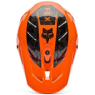 Шолом FOX V3 RS Helmet - FRACTURE [Flo Orange]