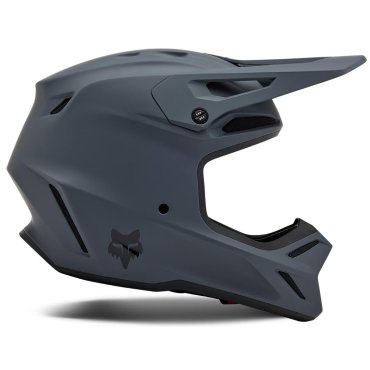 Шолом FOX V3 Helmet - SOLID [Graphite]