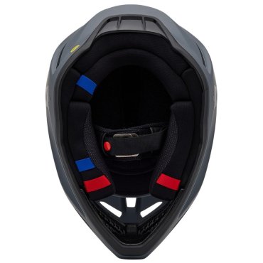 Шолом FOX V3 Helmet - SOLID [Graphite]