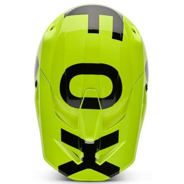 Шолом FOX V1 Helmet - SHIELD [Flo Yellow]