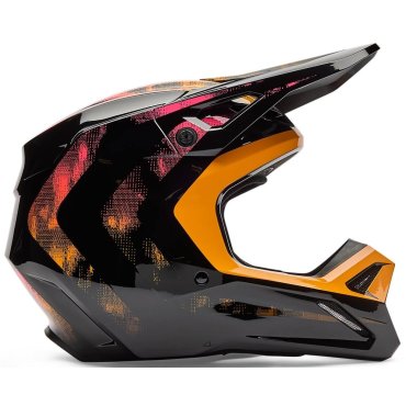 Шолом FOX V1 Helmet - KAIROS [Tangerine]