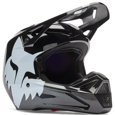 Шолом FOX YTH V1 Helmet - SHIELD [Black]