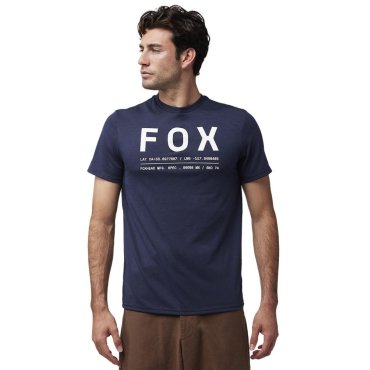 Футболка FOX TECH Short Sleeve Tee - NON STOP [Midnight]