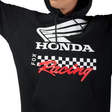 Толстовка FOX Hoodie - HONDA® [Black]