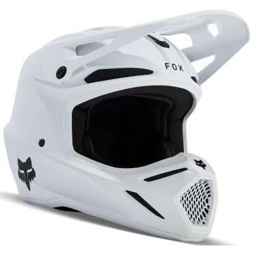 Шолом FOX YTH V3 Helmet - SOLID [White]