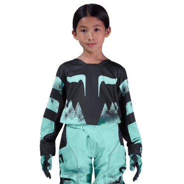 Дитяча джерсі FOX 180 Youth Jersey - KAIROS [Turquoise]