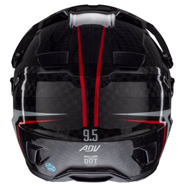 Шолом LEATT 9.5 Adventure Helmet + Goggle [Carbon]
