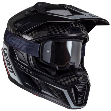 Шолом LEATT 9.5 Adventure Helmet + Goggle [Carbon]