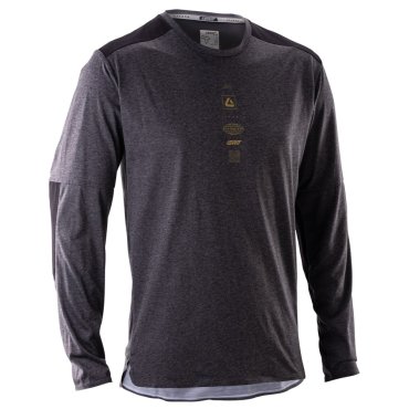 Джерсі LEATT MTB 4.0 Trail Jersey [Ghost Black]
