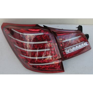 Subaru Outback B14 фонари задние светодиодные LED тонированые красные BR9