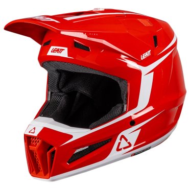 Шолом LEATT Moto 3.5 Helmet + Goggle [Red]