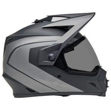 Шолом BELL MX-9 Adventure Helmet - BLACKOUT [Grey]
