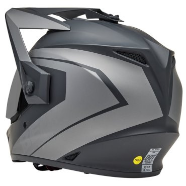 Шолом BELL MX-9 Adventure Helmet - BLACKOUT [Grey]