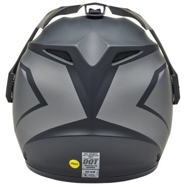 Шолом BELL MX-9 Adventure Helmet - BLACKOUT [Grey]