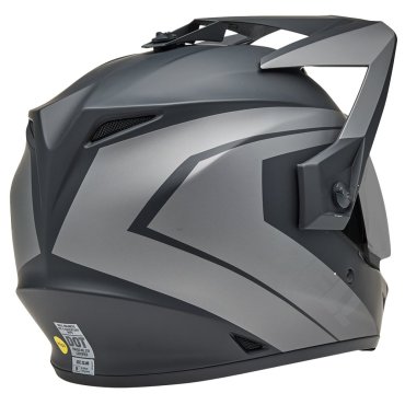 Шолом BELL MX-9 Adventure Helmet - BLACKOUT [Grey]