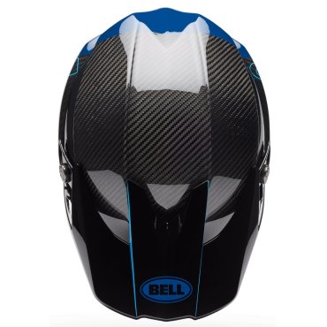 Шолом BELL MOTO-10 Spherical Helmet - STRIKE [Blue]