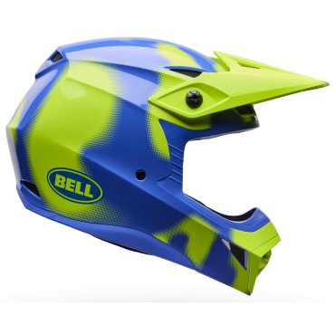 Шолом BELL MX-10 Helmet - CAMO [Flo Yellow]