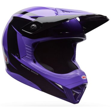 Шолом BELL MX-10 Helmet - TALON [Purple]