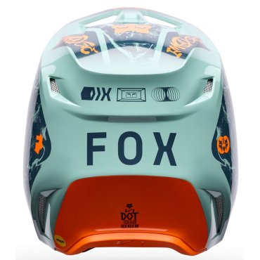 Шолом FOX V1 Helmet - IMAGE PRINT [Arctic]