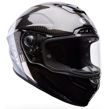 Шолом BELL RACESTAR DLX Flex® Helmet - STRIKE [Silver]