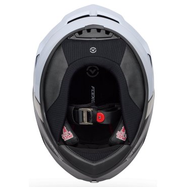Шолом BELL RACESTAR DLX Flex® Helmet - STRIKE [Silver]