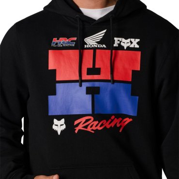Толстовка FOX Hoodie - HONDA® [Black]