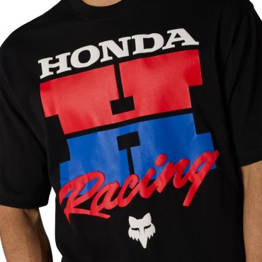 Футболка FOX Short Sleeve Tee - HONDA® [Black]