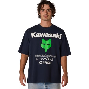 Футболка FOX Short Sleeve Tee - KAWI® [Midnight]