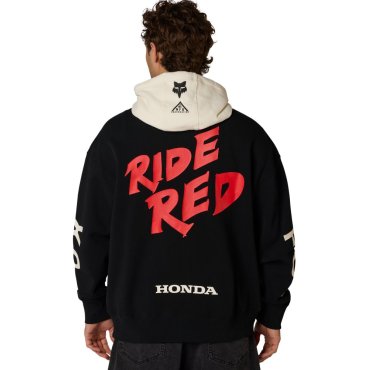 Толстовка FOX Hoodie - HONDA® [Black]