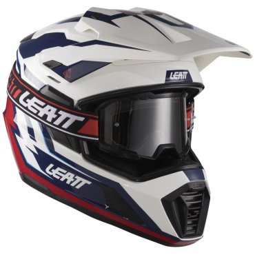 Шолом LEATT 7.5 Adventure Helmet + Goggle [Royal]