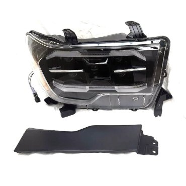 Toyota Tundra 2007+ оптика передняя LED черная RP